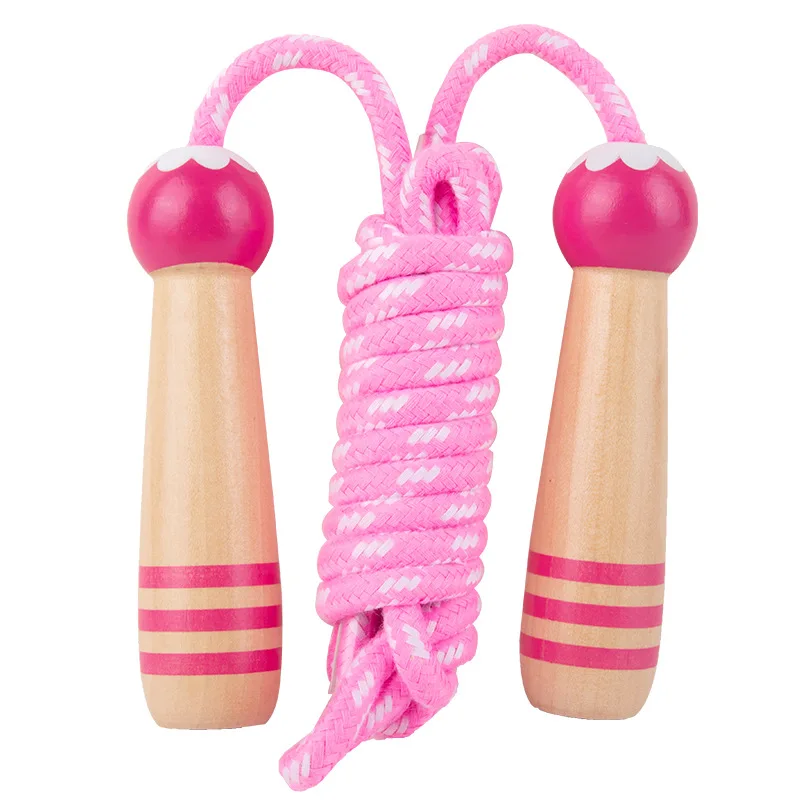 Children's Skipping Rope Toys Kindergarten Pupils Indoor Outdoor Sports Fitness Adjustable Wooden Skipping Rope for Boys Girls
Children's Skipping Rope Toys Kindergarten Pupils Indoor Outdoor Sports Fitness Adjustable Wooden Skipping Rope for Boys Girls