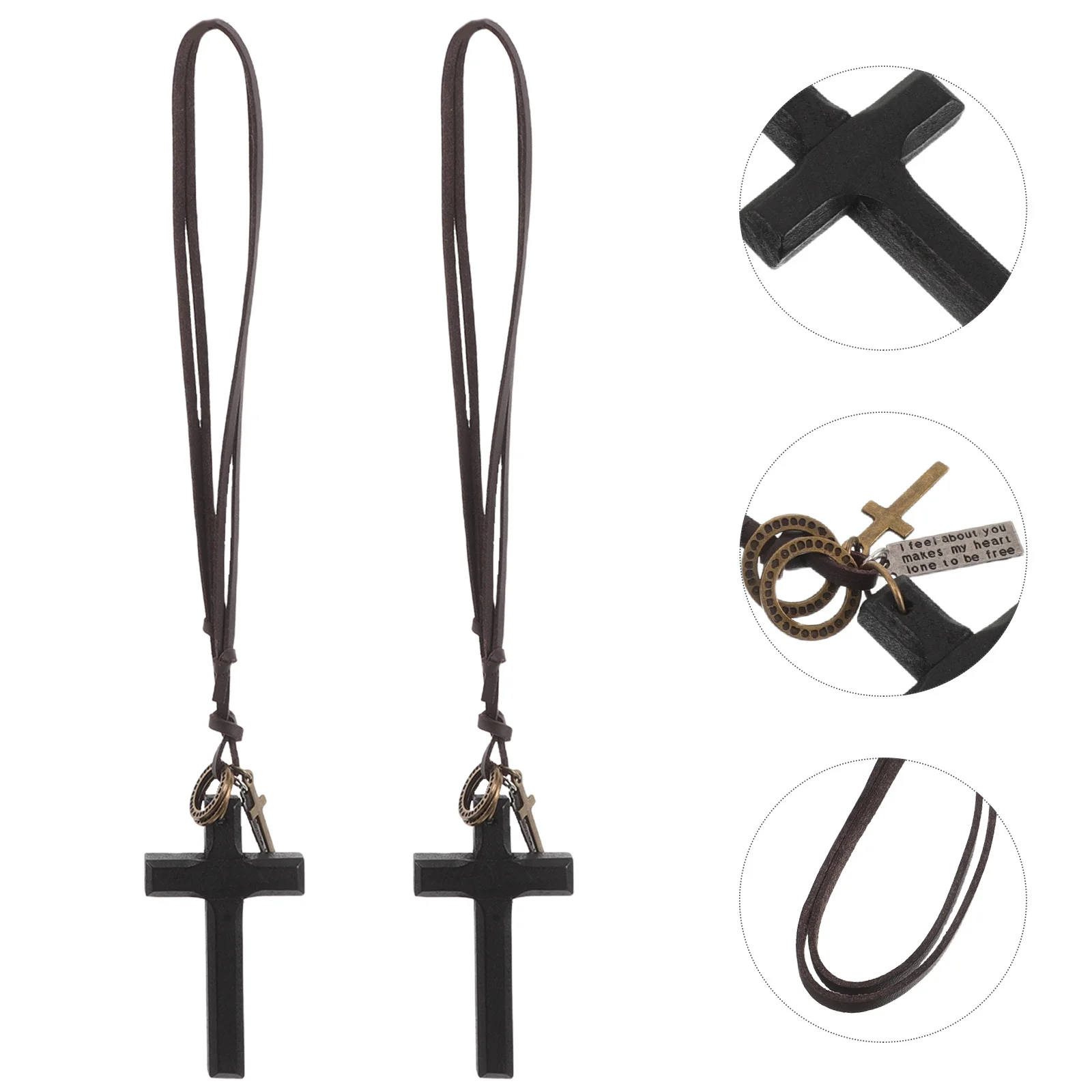 2Pcs Cross Hanging Ornament Vintage Wooden Rearview Mirror Pendant Car Interior Decorative Charm Letter Tag Car Ornament 
2Pcs Cross Hanging Ornament Vintage Wooden Rearview Mirror Pendant Car Interior Decorative Charm Letter Tag Car Ornament