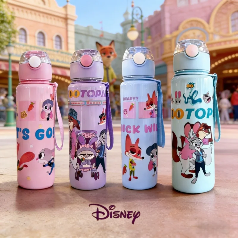Милая изолированная бутылка для воды Disney Zootopia с двойными стенками — Джуди Хоппс Кролик и Ник Уайлд Лиса Дизайн 700 мл Уличная герметичная бутылка
Милая изолированная бутылка для воды Disney Zootopia с двойными стенками — Джуди Хоппс Кролик и Ник Уайлд Лиса Дизайн 700 мл Уличная герметичная бутылка