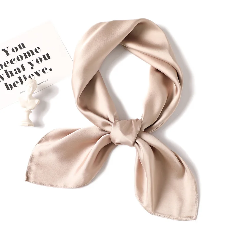 70*70cm Solid Color Bandana Headband Neckerchief Scarf Silk Satin Hair Scarfs Cute kerchief Neck Scarves For Ladies
70*70cm Solid Color Bandana Headband Neckerchief Scarf Silk Satin Hair Scarfs Cute kerchief Neck Scarves For Ladies