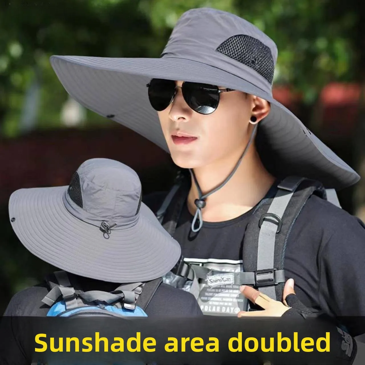 Men's Outdoor Fishing Hat Large Brim Sunshade Sunscreen Cap Summer Camping Mountaineering Hat Breathable Comfortable Fishing Cap
Men's Outdoor Fishing Hat Large Brim Sunshade Sunscreen Cap Summer Camping Mountaineering Hat Breathable Comfortable Fishing Cap