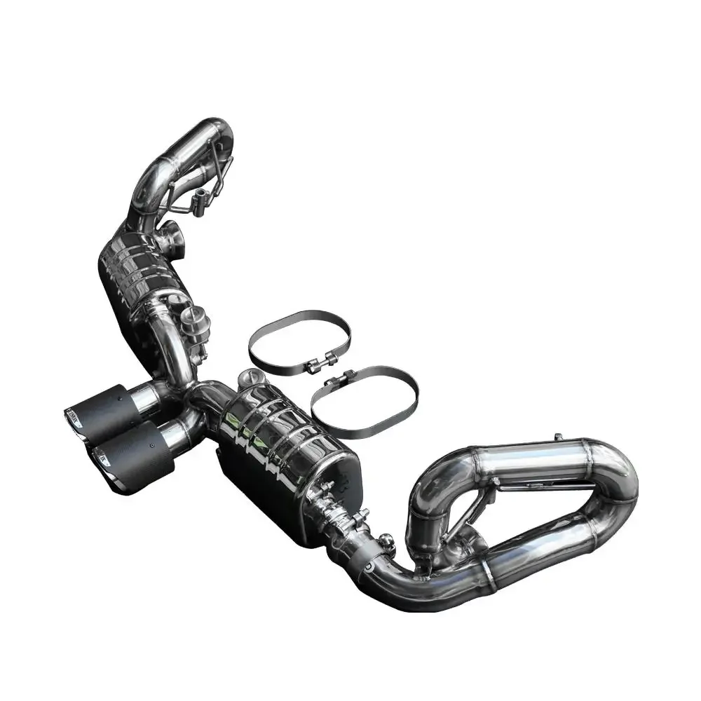 Stainless Steel high-performance Valvetronic Cat-back Exhaust Pipes for 911 991 GT3/RS
Stainless Steel high-performance Valvetronic Cat-back Exhaust Pipes for 911 991 GT3/RS