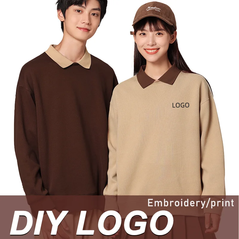 Custom Logo Cotton High Quality New Fashion Style Hoodies Spring Autumn Clothes For Men Mixed Collar Color Women's Sweatshirts
Custom Logo Cotton High Quality New Fashion Style Hoodies Spring Autumn Clothes For Men Mixed Collar Color Women's Sweatshirts