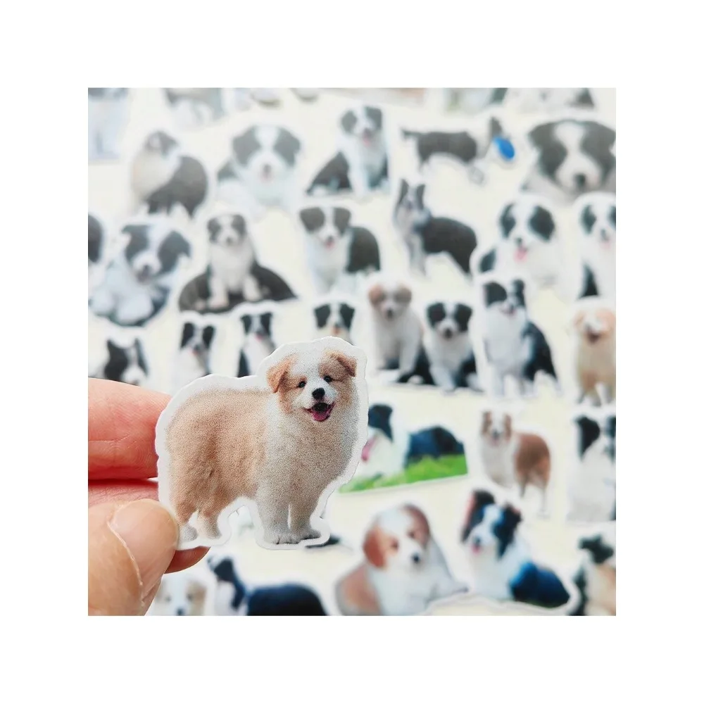 Border Collie Dog Sticker, Lovely Dog Decal For Scrapbooking Material Cute Pet DIY Decoration For Stationery Photo Album
Border Collie Dog Sticker, Lovely Dog Decal For Scrapbooking Material Cute Pet DIY Decoration For Stationery Photo Album