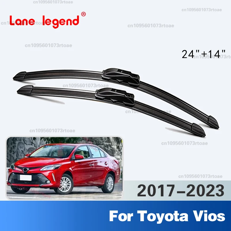 Wiper Blade Windshield Windscreen Quiet Durable Brushes 24"+14" Car Accessories 2018 2019 For Toyota Vios 2017-2023 Front Rear
Wiper Blade Windshield Windscreen Quiet Durable Brushes 24"+14" Car Accessories 2018 2019 For Toyota Vios 2017-2023 Front Rear