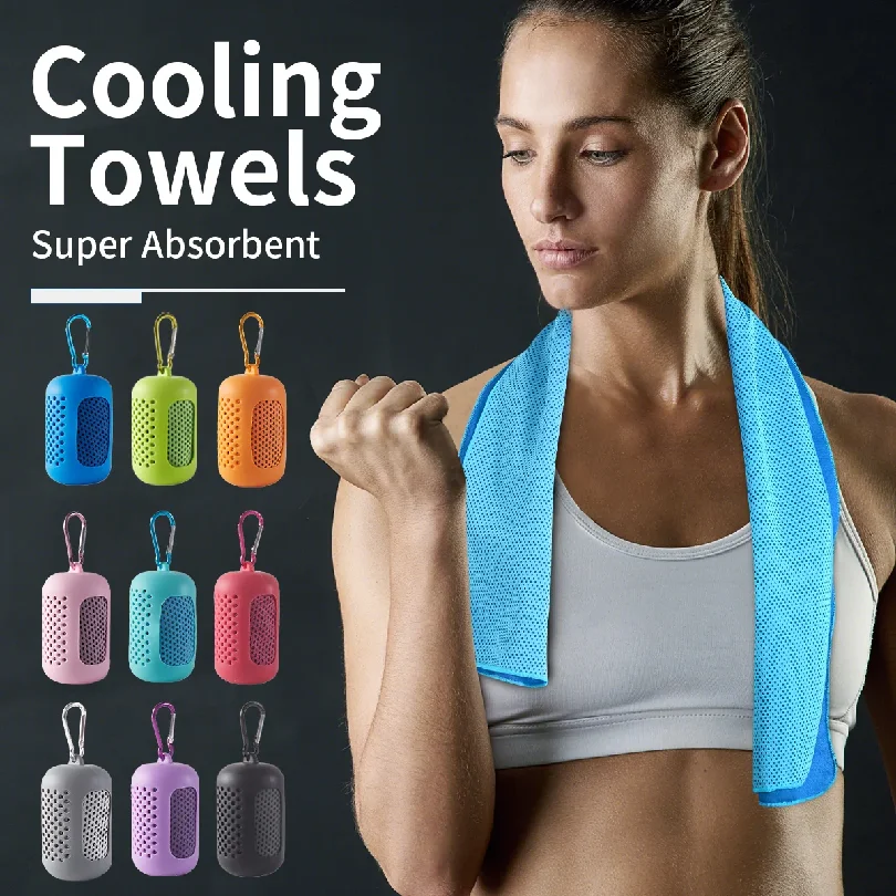 Portable Mini Silica Gel Set Cold Towel Quick Drying Breathable Chilly Sweat Absorption Sports Cooling Towel Running Yoga Gym
Portable Mini Silica Gel Set Cold Towel Quick Drying Breathable Chilly Sweat Absorption Sports Cooling Towel Running Yoga Gym