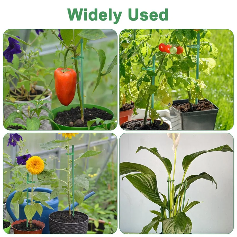 Plant Stakes Sets, Plant Sticks With Connect Pipe For Indoor And Outdoor Plants, Green Adjustable Plant Support Stake Durable
Plant Stakes Sets, Plant Sticks With Connect Pipe For Indoor And Outdoor Plants, Green Adjustable Plant Support Stake Durable