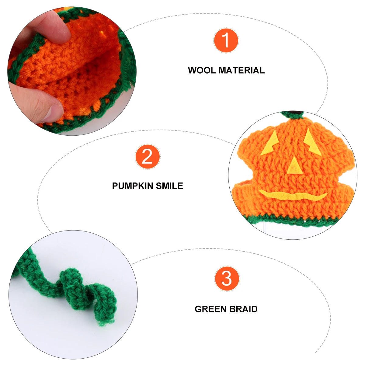 1pc Halloween Small Clothes Funny Pumpkin Hat Orange Yarn Reusable Dog Hats Halloween Hat Pet Costume Pet Accessories
1pc Halloween Small Clothes Funny Pumpkin Hat Orange Yarn Reusable Dog Hats Halloween Hat Pet Costume Pet Accessories