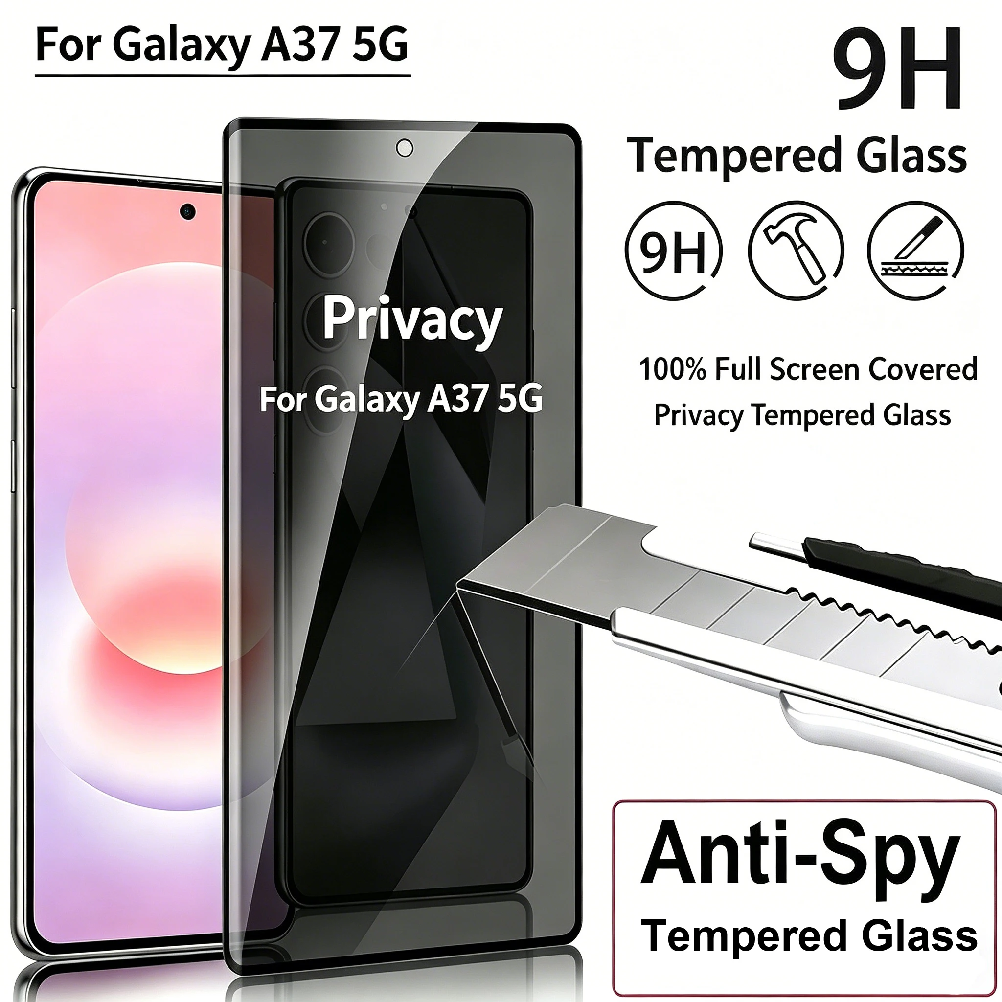 For Samsung Galaxy A37 5G,Premium Privacy Full Cover Screen Protector Anti Spy 9H Tempered Glass Screen Protector Film
For Samsung Galaxy A37 5G,Premium Privacy Full Cover Screen Protector Anti Spy 9H Tempered Glass Screen Protector Film