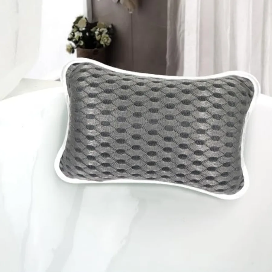 Luxury Bath Pillows for Tub, Slip Resistant Waterproof Bath Pillows for Tub Neck and Back Support with 2 Strong Suction Cups, R
Luxury Bath Pillows for Tub, Slip Resistant Waterproof Bath Pillows for Tub Neck and Back Support with 2 Strong Suction Cups, R