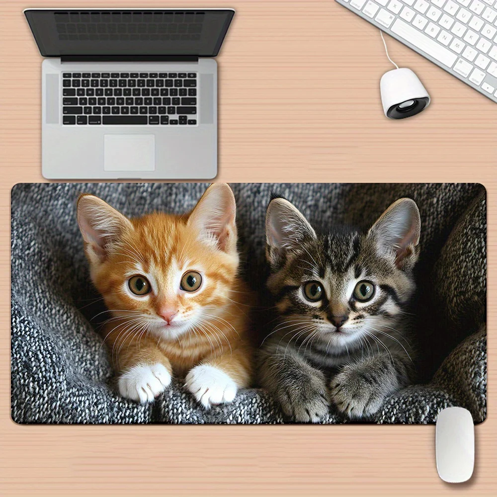 Extended Gaming Mouse Pad Classic Desk Mat Precision Cloth Surface Non Slip Rubber Base for Gaming PC Laptop Keyboard Desk Setup