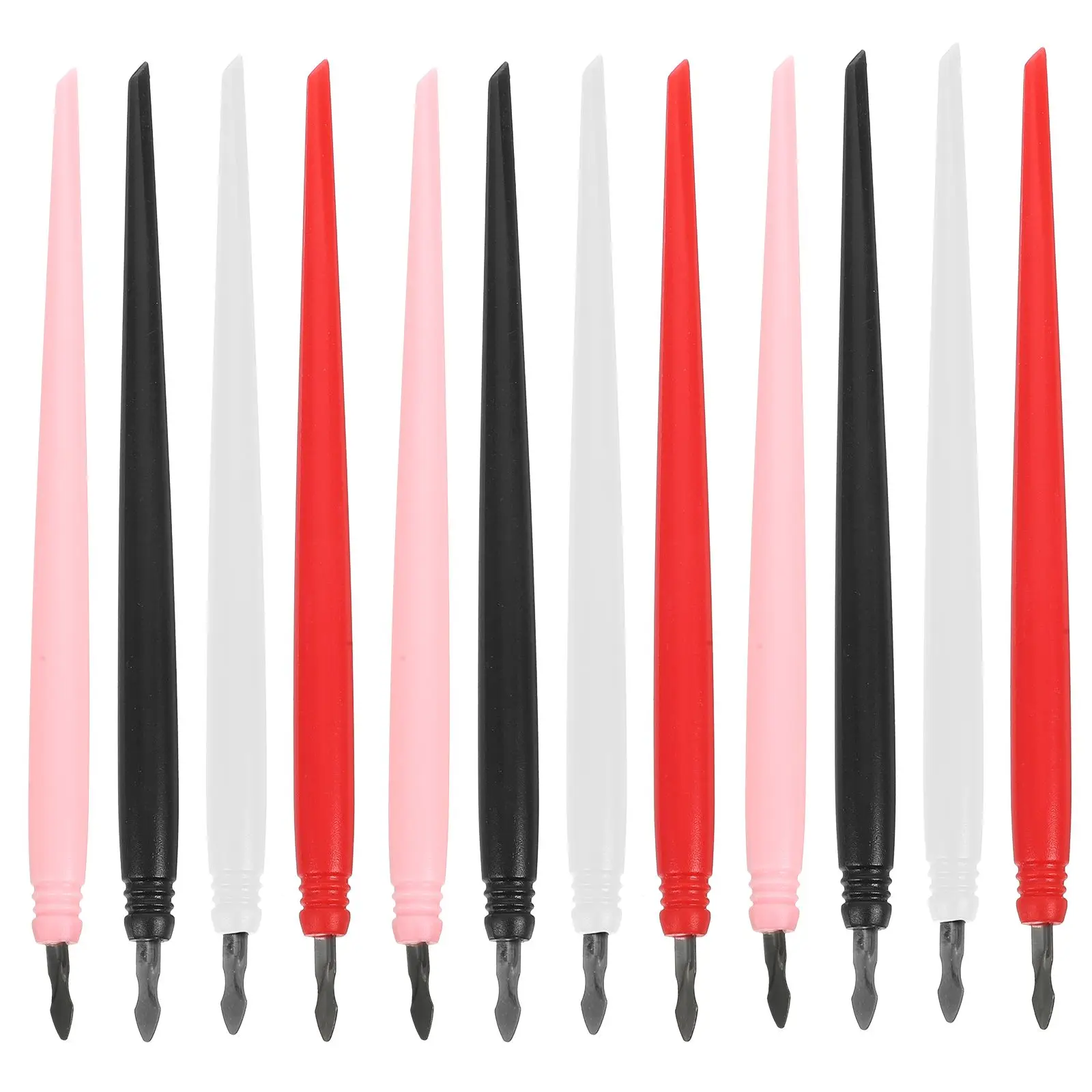 12 Pcs Scratch Pens Metal Tip Plastic Tools Kids DIY Drawing Red White Pink Black Each 3 Practical Long Life
12 Pcs Scratch Pens Metal Tip Plastic Tools Kids DIY Drawing Red White Pink Black Each 3 Practical Long Life