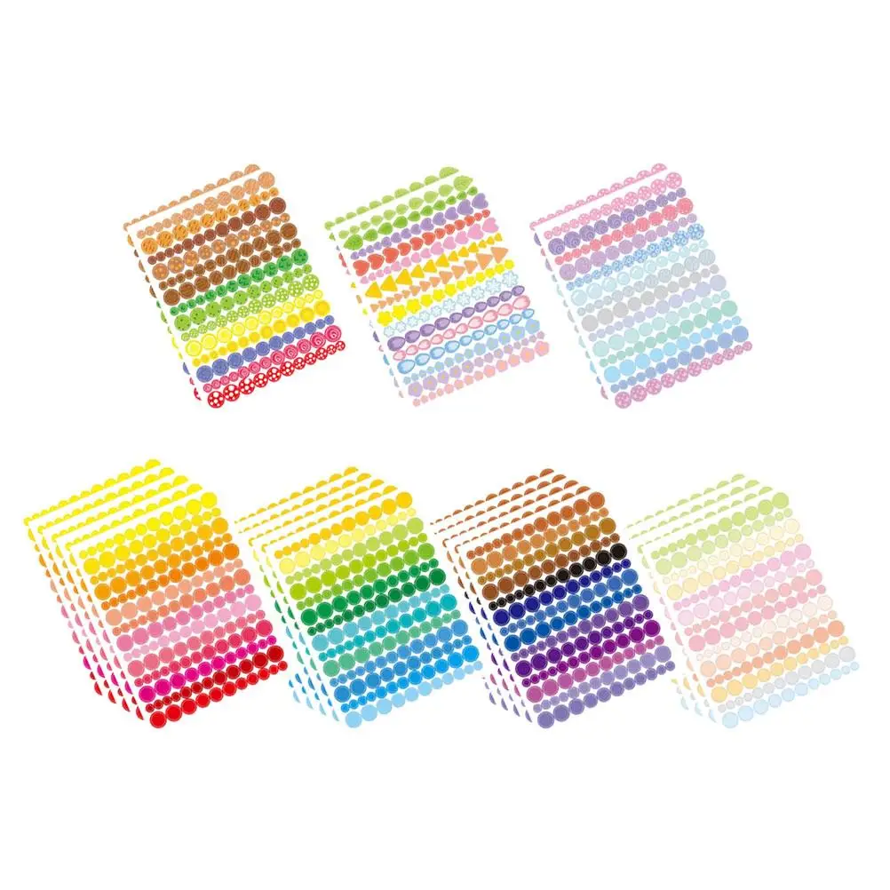 25 Sheets Stickers Small Decorative Circular Colored Sticker Dots Labels Dots Craft Colorful Stickers Supplies
25 Sheets Stickers Small Decorative Circular Colored Sticker Dots Labels Dots Craft Colorful Stickers Supplies