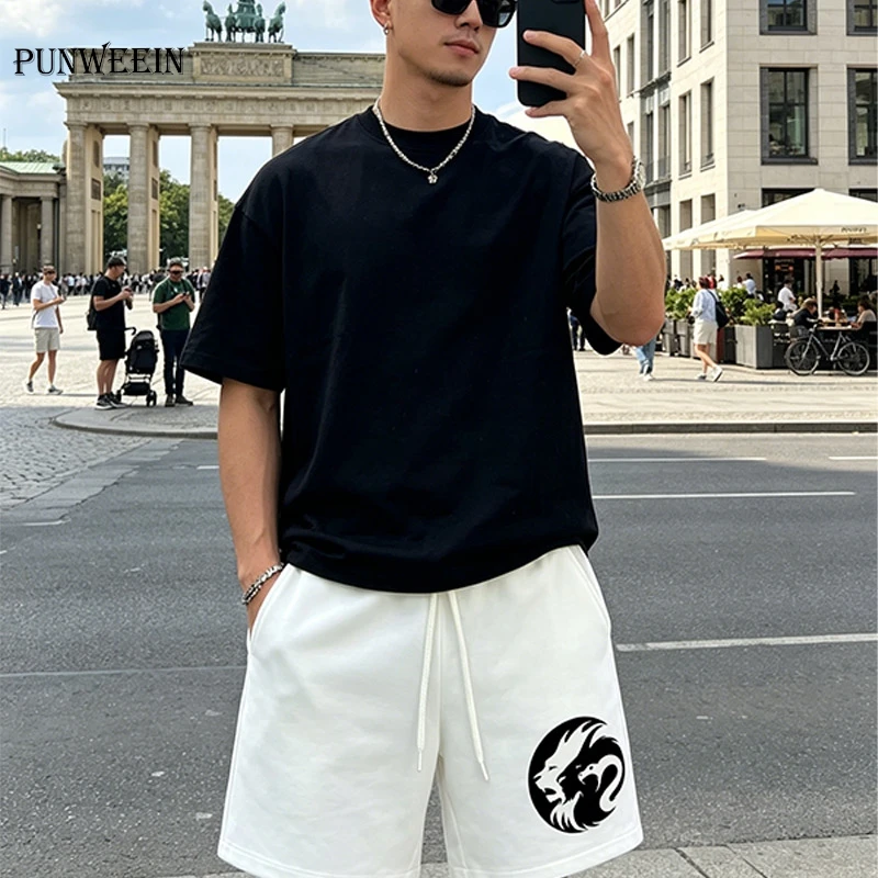 Men's Yin Yang Graphic Shorts Elastic Drawstring Waist Loose Sports Streetwear Hip Hop Shorts Summer Casual Sports Short Pants
Men's Yin Yang Graphic Shorts Elastic Drawstring Waist Loose Sports Streetwear Hip Hop Shorts Summer Casual Sports Short Pants