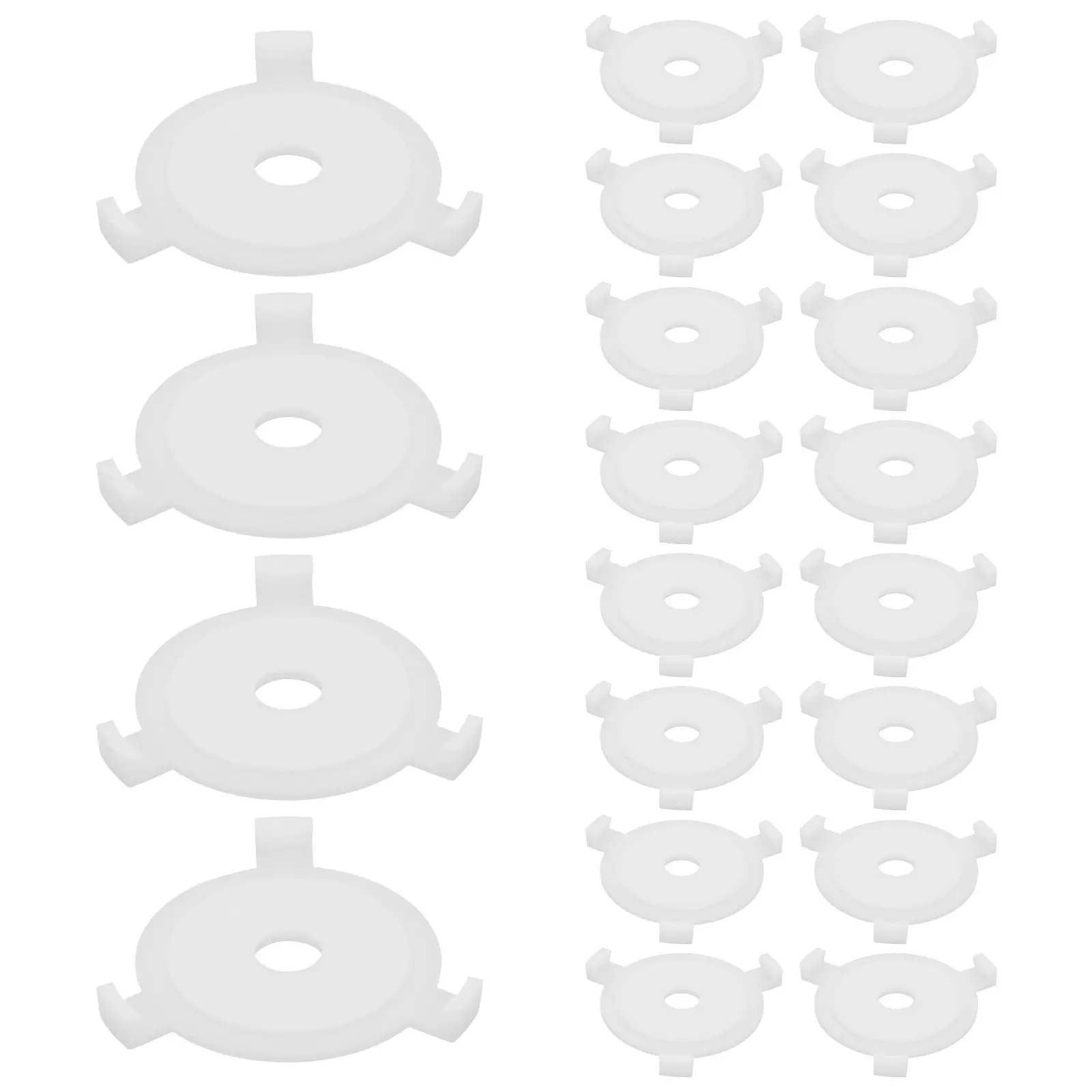 24Pcs Lamp Socket Ring Adapter E27 to Lampshade Reducing Ring Washer Metal Lamp Parts for Pendant Lights Table Lamps Home
24Pcs Lamp Socket Ring Adapter E27 to Lampshade Reducing Ring Washer Metal Lamp Parts for Pendant Lights Table Lamps Home