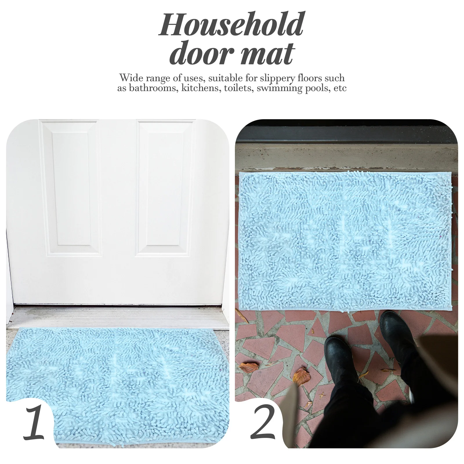 Non-Slip Bath Rugs Extra Large Bathroom Floor Water Absorbent Soft Anti-Skid For Home Use Blue Comfortable Easy Clean Pool
Non-Slip Bath Rugs Extra Large Bathroom Floor Water Absorbent Soft Anti-Skid For Home Use Blue Comfortable Easy Clean Pool