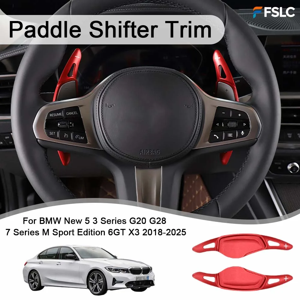Car Decoration Paddle Shifter Trim For BMW New 5 3 Series G20 G28 7 Series M Sport Edition 6GT X3 2018-2025 Car Upgrade
Car Decoration Paddle Shifter Trim For BMW New 5 3 Series G20 G28 7 Series M Sport Edition 6GT X3 2018-2025 Car Upgrade