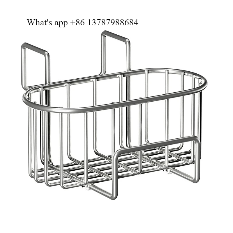 Stainless Steel Hanging Basket Sink Drain Basket Rag Storage Rack Cleaning Supplies Rack Kitchen Hanging Drain Rack
Stainless Steel Hanging Basket Sink Drain Basket Rag Storage Rack Cleaning Supplies Rack Kitchen Hanging Drain Rack