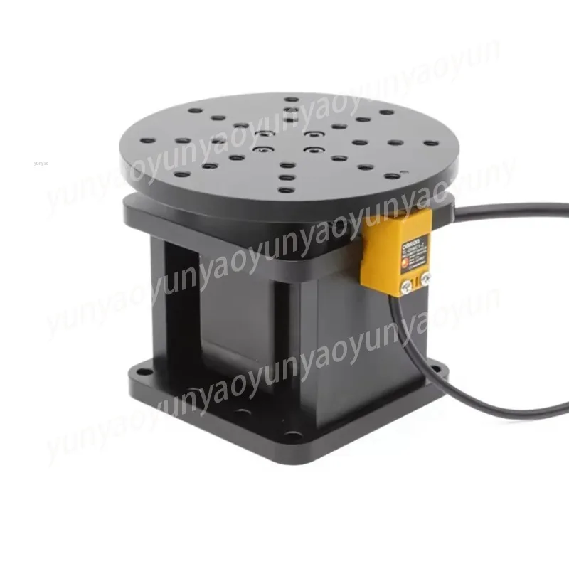 120 Type Electric Rotary Table, Torque 1.2 Nm, DC 24 Volts, Equipped with NPN Sensor, Suitable for Laser Marking and Welding
120 Type Electric Rotary Table, Torque 1.2 Nm, DC 24 Volts, Equipped with NPN Sensor, Suitable for Laser Marking and Welding