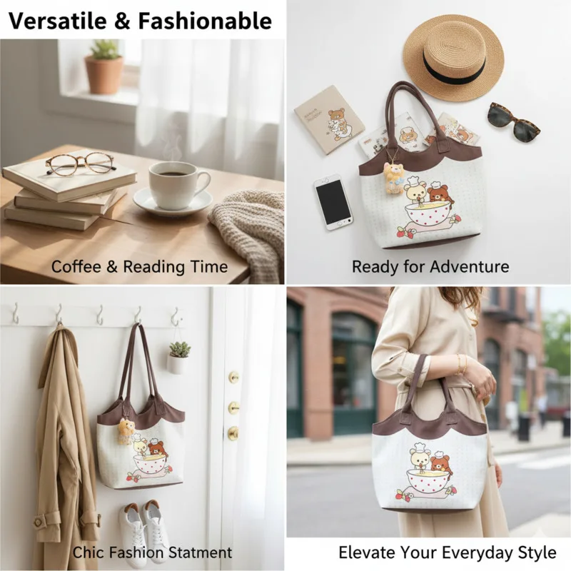 Embroidery Tote Bag Rilakkuma Y2K Printed Head Tote Commemorative Polka Dot Plush Bag Double Sided Woolen Tote Shoulder Bag New
Embroidery Tote Bag Rilakkuma Y2K Printed Head Tote Commemorative Polka Dot Plush Bag Double Sided Woolen Tote Shoulder Bag New