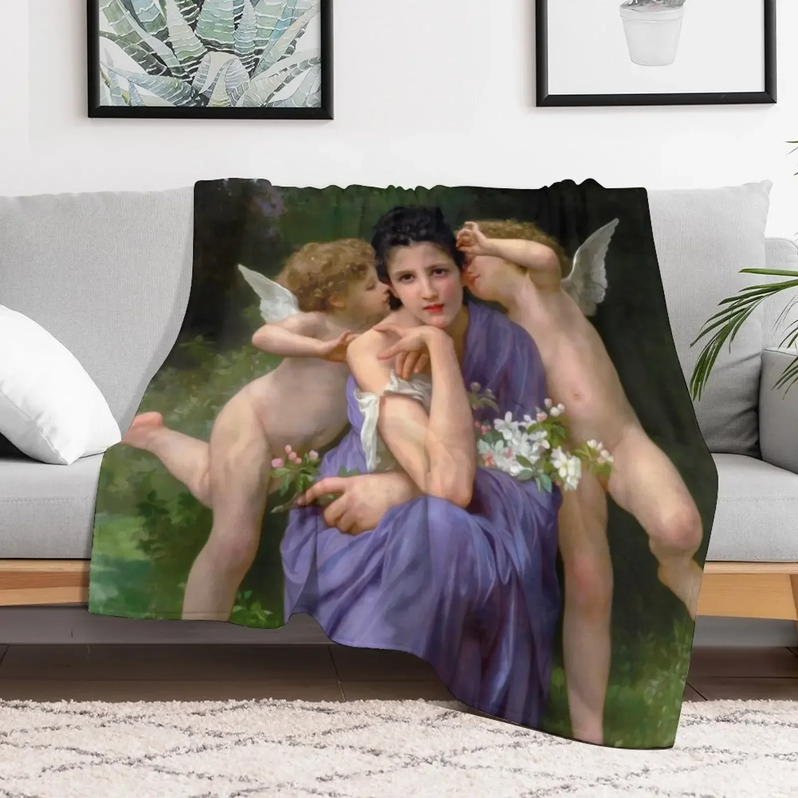 Songs of Spring by Bouguereau Throw Blanket Tourist Hair Decorative Throw Blankets
Songs of Spring by Bouguereau Throw Blanket Tourist Hair Decorative Throw Blankets