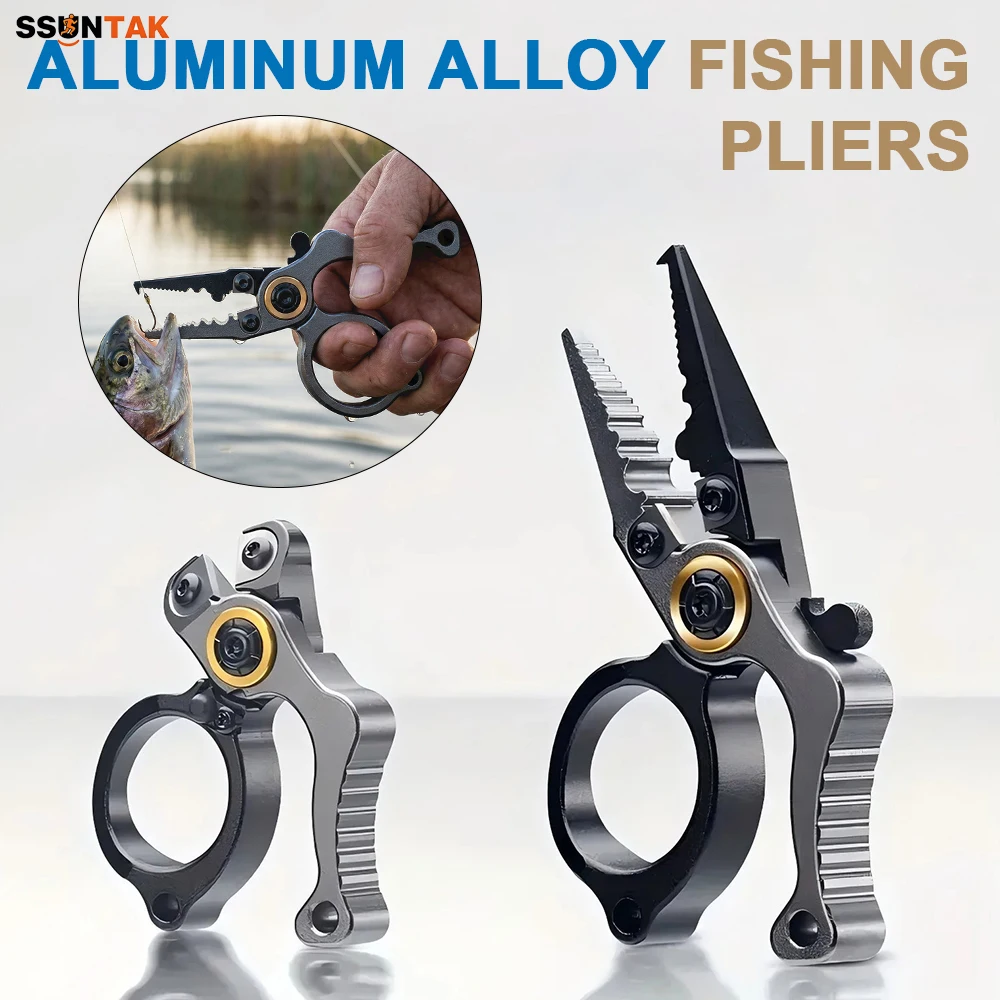 Fishing Tool Fishing Pliers for Line Cutting,Hook Remover, Multifunctional Scissors Mini Rustproof Aluminum
Fishing Tool Fishing Pliers for Line Cutting,Hook Remover, Multifunctional Scissors Mini Rustproof Aluminum