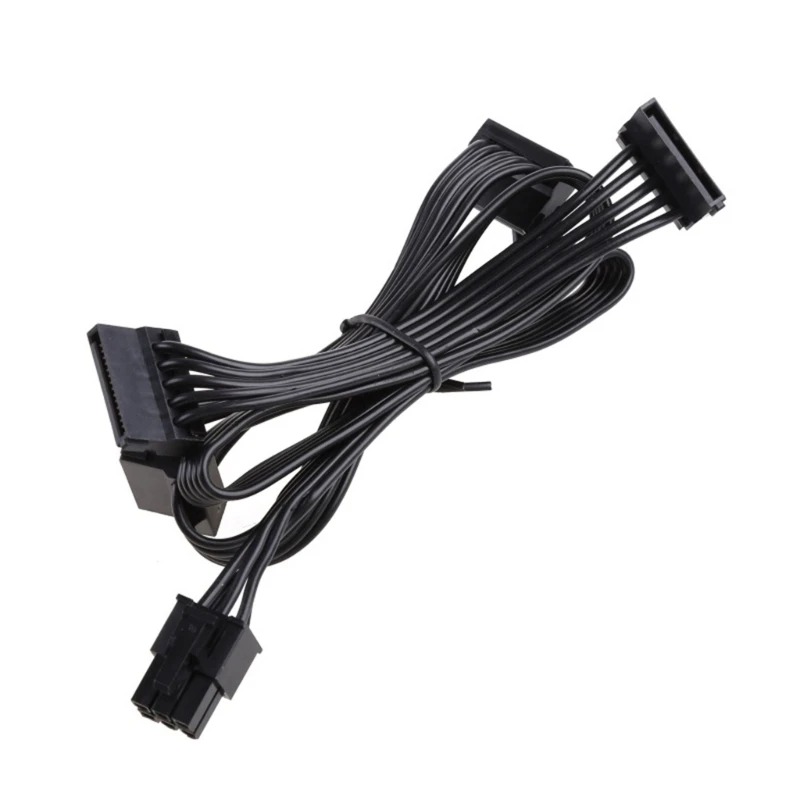 1Pc Practical Durable PC Server 6Pin to 4 Power Cable Adapter Splitter Cable 18AWG Black 85cm
1Pc Practical Durable PC Server 6Pin to 4 Power Cable Adapter Splitter Cable 18AWG Black 85cm