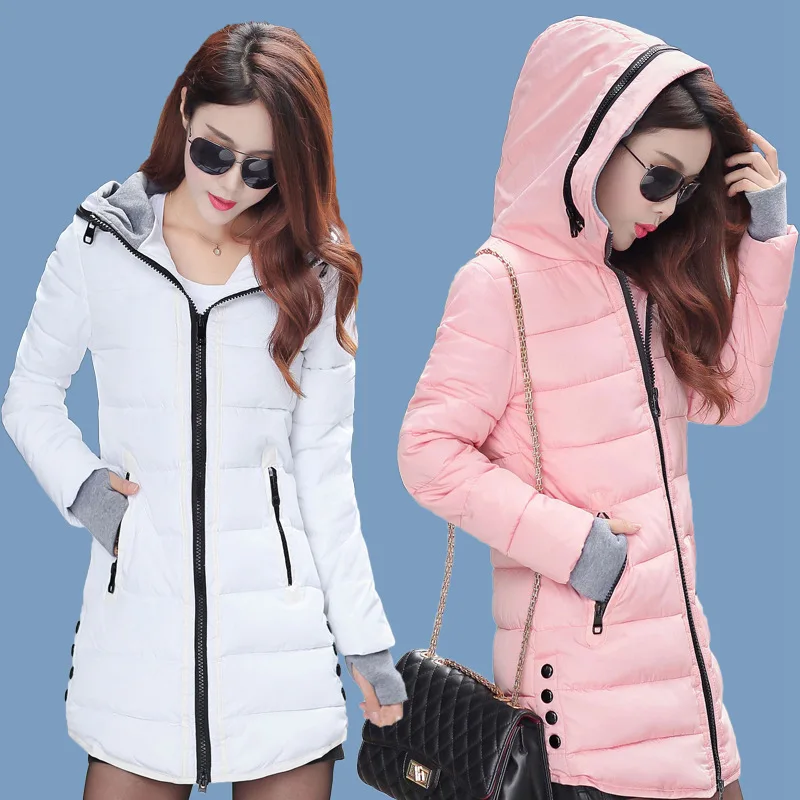 Cotton Jacket for Women Medium To Long Length Temperament Autumn and Winter Women's Clothing Thick Down Cotton Jacket
Cotton Jacket for Women Medium To Long Length Temperament Autumn and Winter Women's Clothing Thick Down Cotton Jacket