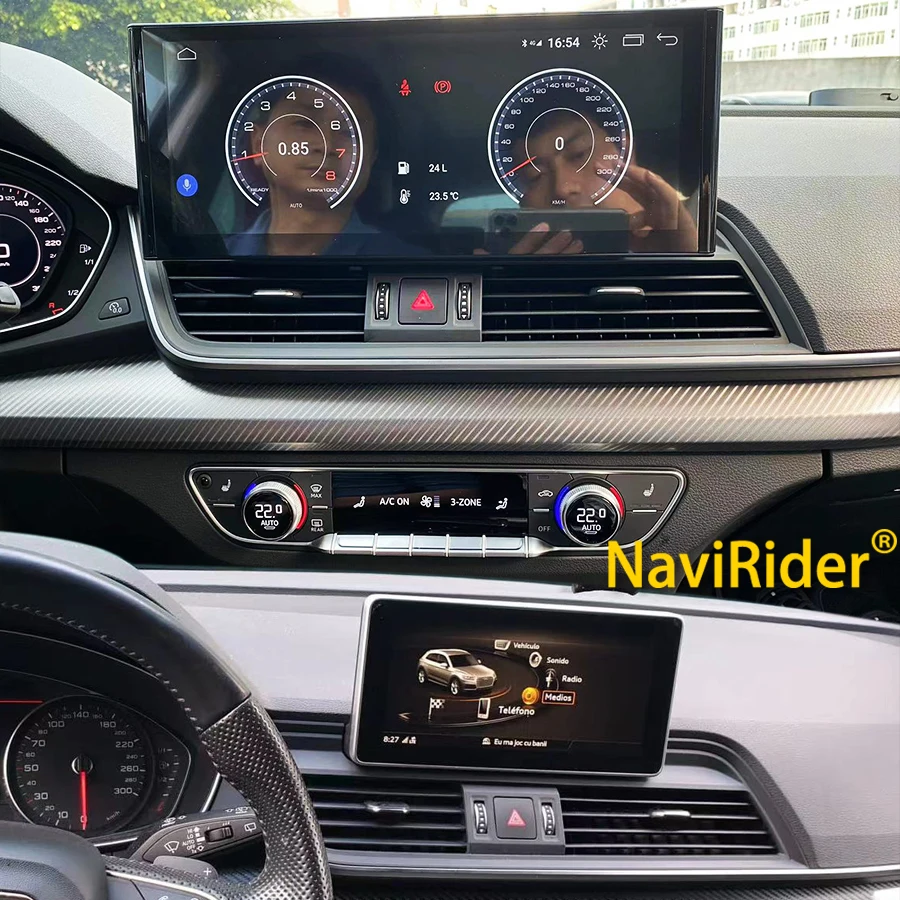12.3inch Android Snapdragon Car Multimedia Player GPS Navigation Radio For Audi Q5 Q5L 2018 2019 2020 CarPlay Auto Video Stereo
12.3inch Android Snapdragon Car Multimedia Player GPS Navigation Radio For Audi Q5 Q5L 2018 2019 2020 CarPlay Auto Video Stereo