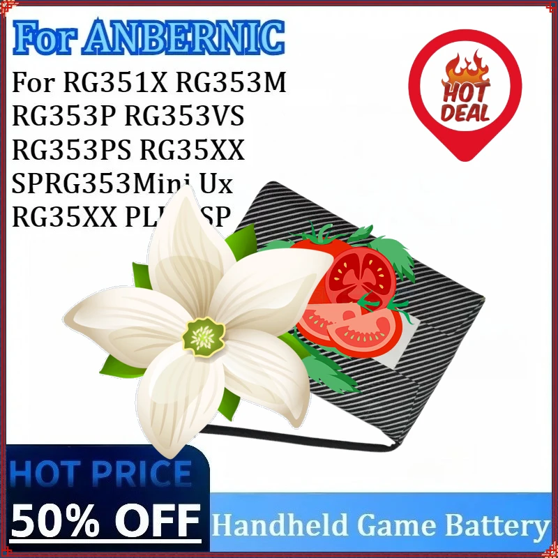 New Handheld Game High Quality Battery for ANBERNIC RG353P RG353PS RG35XX RG353VS RG351X RG353M SPRG353 Mini Ux RG35XX PLUS SP
New Handheld Game High Quality Battery for ANBERNIC RG353P RG353PS RG35XX RG353VS RG351X RG353M SPRG353 Mini Ux RG35XX PLUS SP