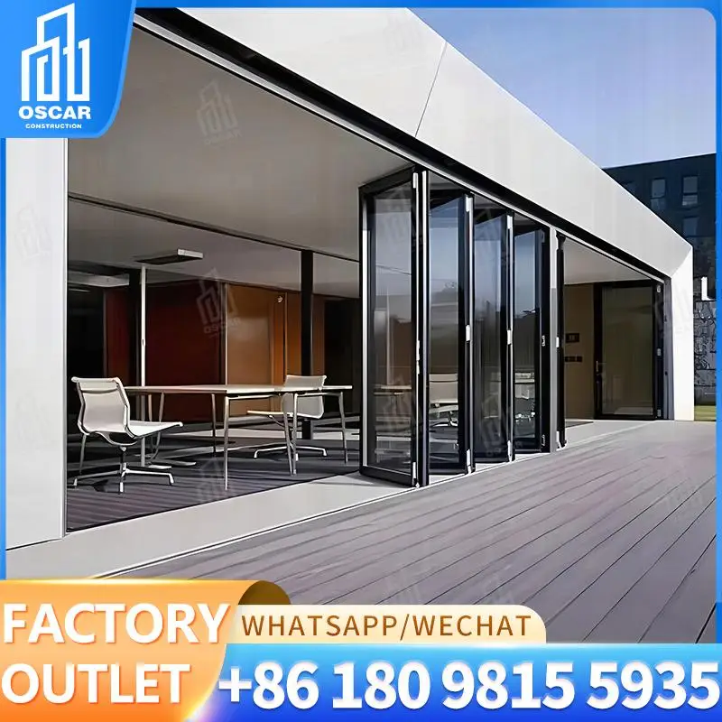 Customizable High end Accordion style Bifold Door Ideal for European Office Spaces Factory Made Bifold Door
Customizable High end Accordion style Bifold Door Ideal for European Office Spaces Factory Made Bifold Door