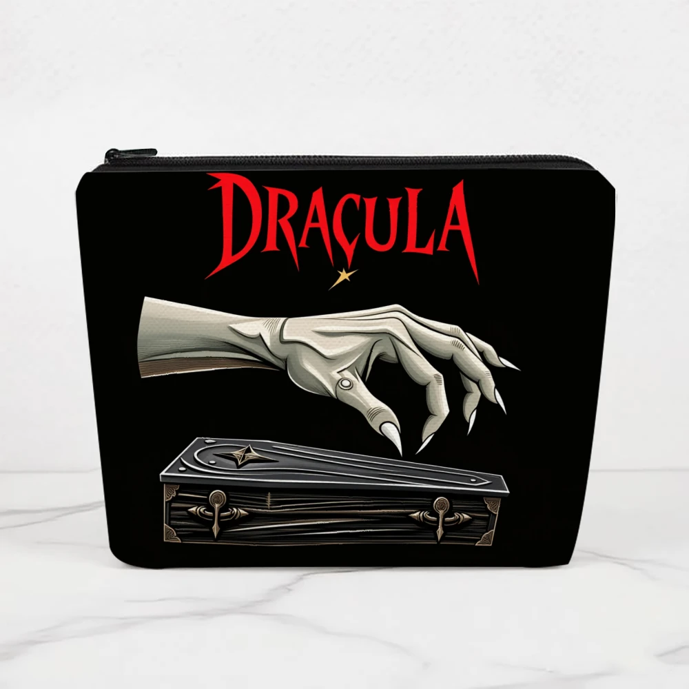 Dracula Hand Coffin Design Makeup Bags for Girls Cosmetic Pouch Toiletry Bag Pencil Case Travel Storage
Dracula Hand Coffin Design Makeup Bags for Girls Cosmetic Pouch Toiletry Bag Pencil Case Travel Storage
