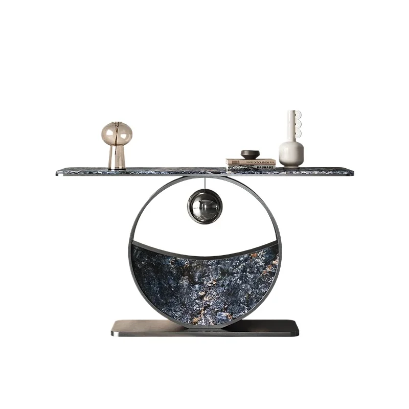 1Home Console Tables Light Luxury Super Narrow Side View Table Simple Modern Art Villa Stone Plate Console
1Home Console Tables Light Luxury Super Narrow Side View Table Simple Modern Art Villa Stone Plate Console