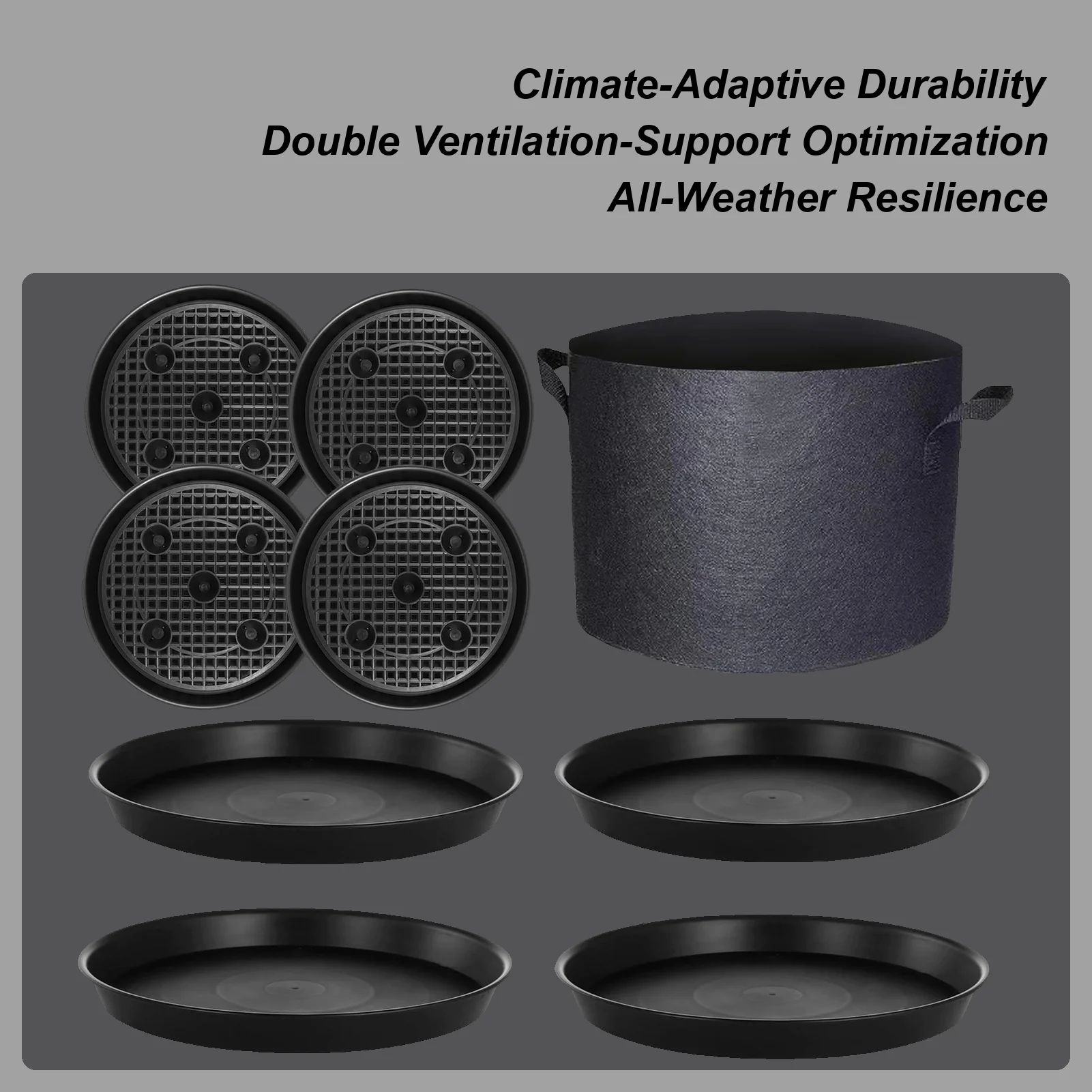 Planter Water Tray Fabric Pot Drip Saucers Spillproof Fabric Planter Watering Saucers For Indoors Outdoors Balcony Raised Bed
Planter Water Tray Fabric Pot Drip Saucers Spillproof Fabric Planter Watering Saucers For Indoors Outdoors Balcony Raised Bed