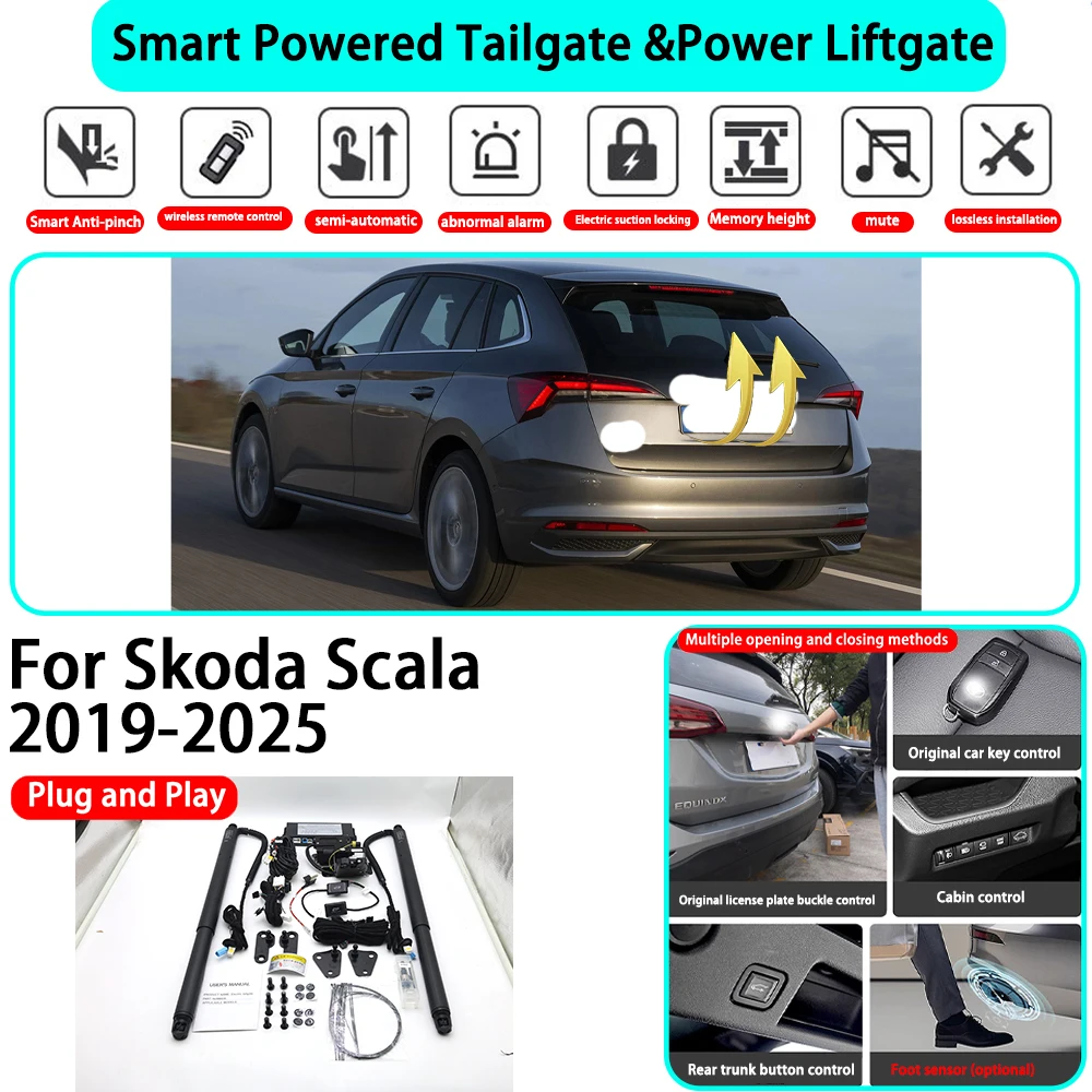 for Skoda Scala 2019-2025 OEM Smart Automatic Powered Tailgate Electric Power Tailgate Lift Kit Key Close
for Skoda Scala 2019-2025 OEM Smart Automatic Powered Tailgate Electric Power Tailgate Lift Kit Key Close 