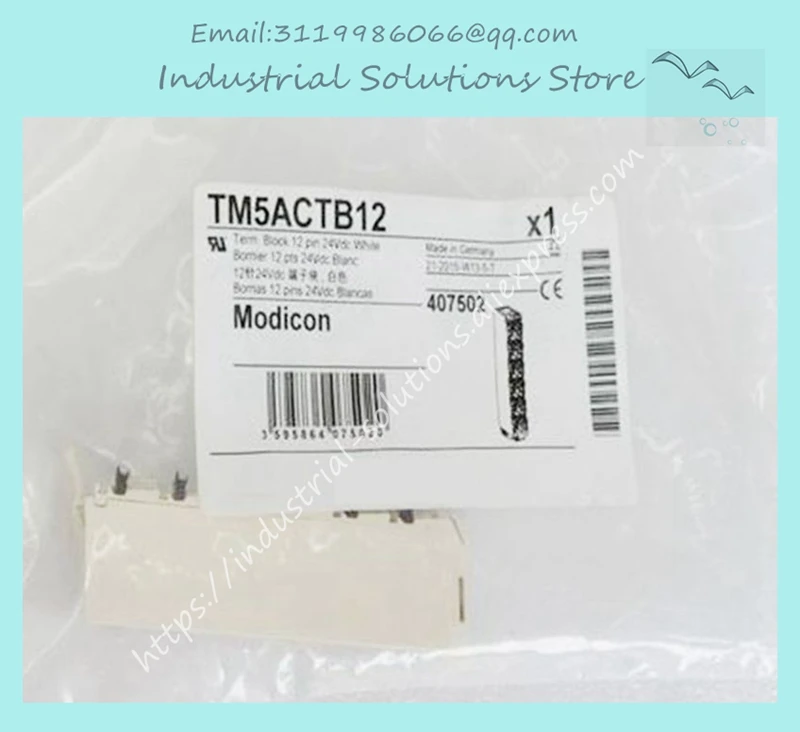 Модуль ПЛК TM5ACTB12 доступен со склада, новый
Модуль ПЛК TM5ACTB12 доступен со склада, новый