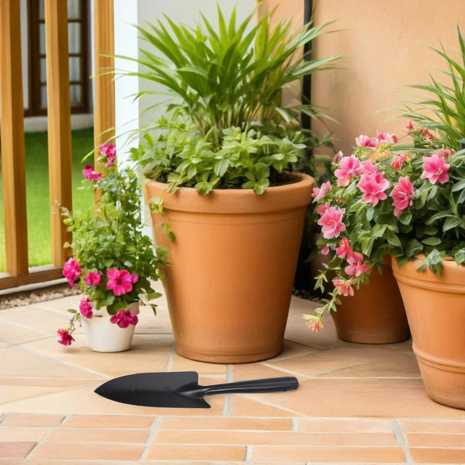 Garden Spade Black Heavy Duty Manganese Steel Soil Sifter Shovel for Planting Digging Sand Screening Litter Scoop Portable
Garden Spade Black Heavy Duty Manganese Steel Soil Sifter Shovel for Planting Digging Sand Screening Litter Scoop Portable