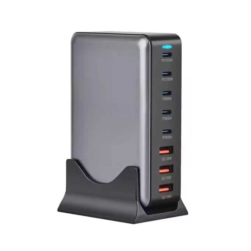 440W Desktop, Fast Charger 8-Port USB Type C Adapter, Mobile Phone Laptop Charging Dock
440W Desktop, Fast Charger 8-Port USB Type C Adapter, Mobile Phone Laptop Charging Dock