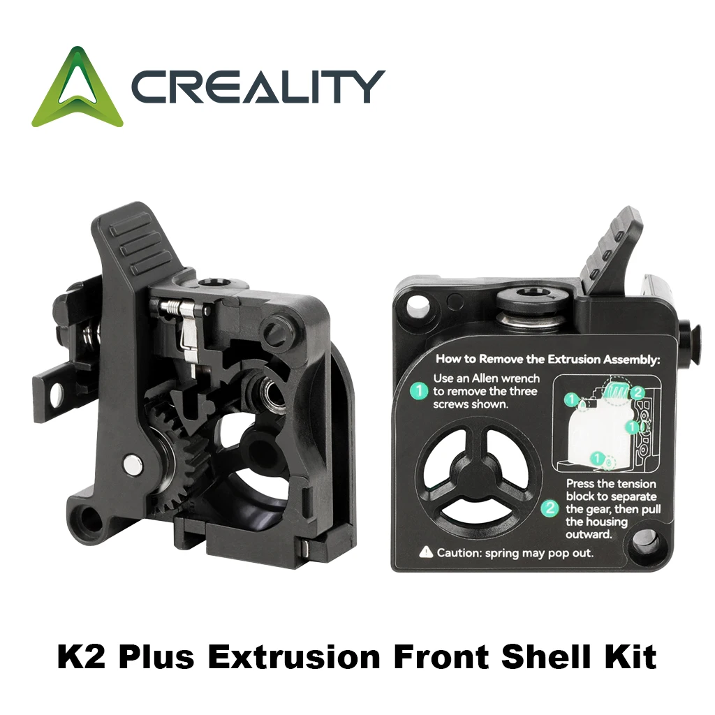 Creality K2 Plus Combo Extruder Front Cover Original Upgrade Extruder Kit Support 1.75mm Filament Extruded for K2 Plus 3D Printe
Creality K2 Plus Combo Extruder Front Cover Original Upgrade Extruder Kit Support 1.75mm Filament Extruded for K2 Plus 3D Printe