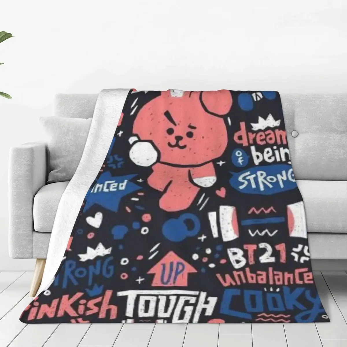 BTS21 Soft Flannel Throw Blanket - Cozy and Lightweight Fleece Blanket for Home, Travel, and Outdoor Use All Year Round
BTS21 Soft Flannel Throw Blanket - Cozy and Lightweight Fleece Blanket for Home, Travel, and Outdoor Use All Year Round