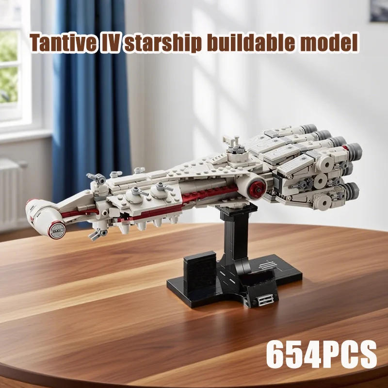 New Spaceship Building Set Blocks Model 654 Pcs Assembling Fit STEM Toys Spacecraft for Kid's aldult Christmas Birthday Gifts
New Spaceship Building Set Blocks Model 654 Pcs Assembling Fit STEM Toys Spacecraft for Kid's aldult Christmas Birthday Gifts