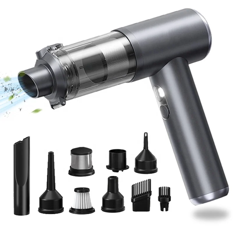 Powerful 20000PA Suction Power Cordless Vacuum Cleaner Rechargeable Handheld 7800mAh Car Vacuum Cleaner for Home Office Vehicle
Powerful 20000PA Suction Power Cordless Vacuum Cleaner Rechargeable Handheld 7800mAh Car Vacuum Cleaner for Home Office Vehicle