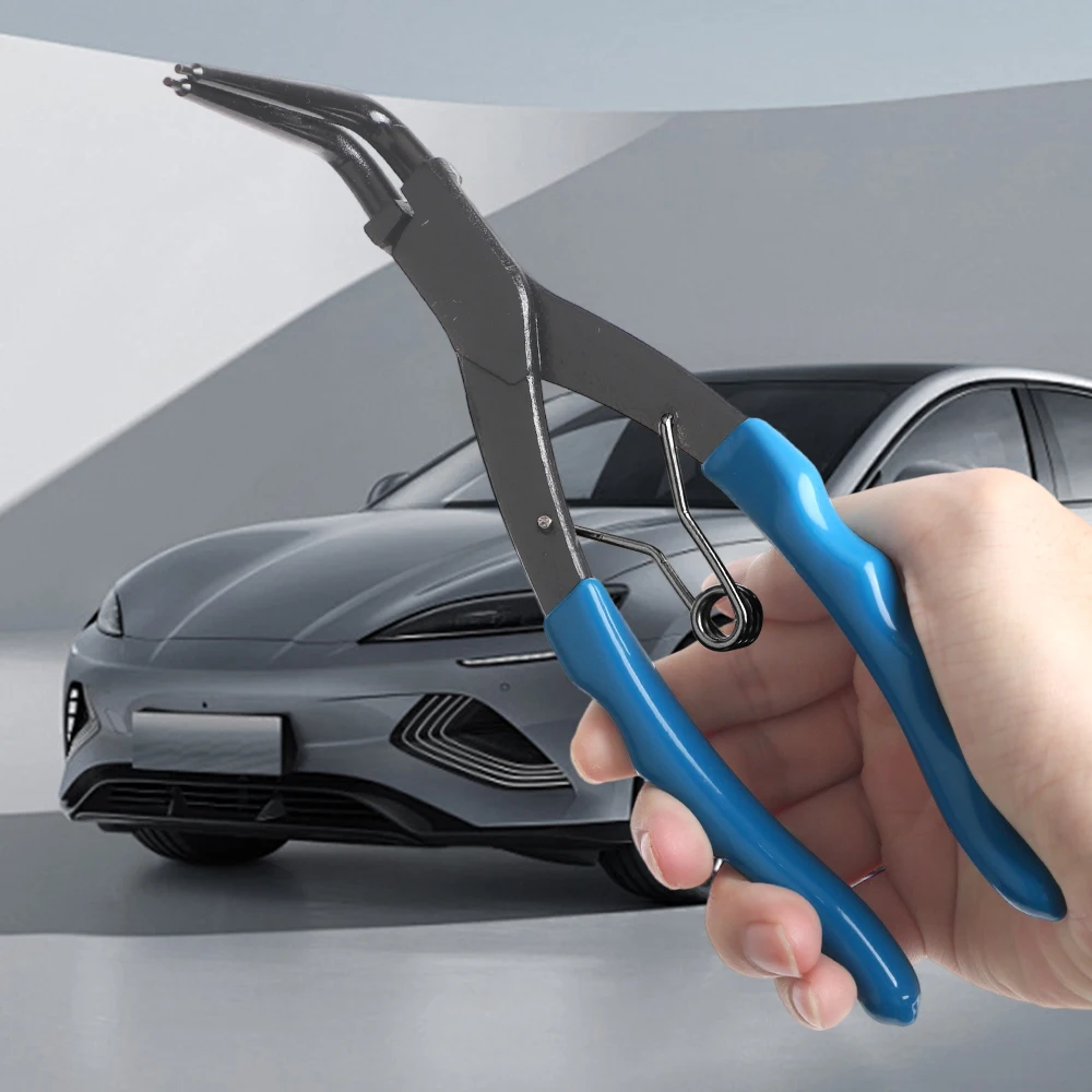 90 Degrees Bending Pliers Long Nose Bent Heavy-duty Cylinder Internal Ring Remover Snap-Ring Pliers Garage Tools Car Accessories
90 Degrees Bending Pliers Long Nose Bent Heavy-duty Cylinder Internal Ring Remover Snap-Ring Pliers Garage Tools Car Accessories