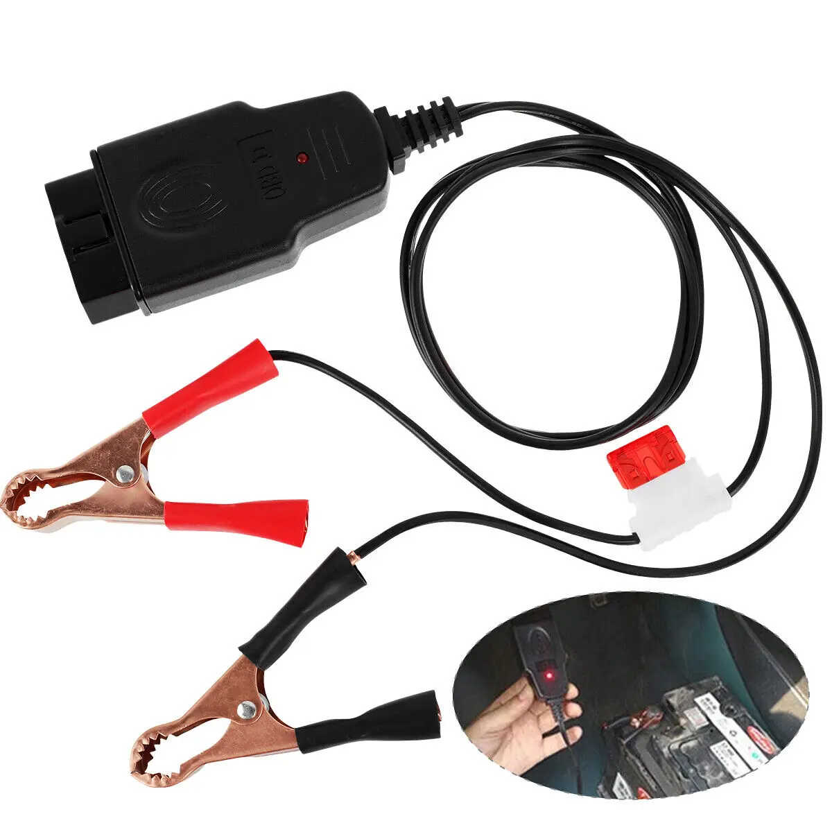 Автомобильный компьютер ECU Memory Saver Авто OBD2 Инструмент для замены аккумулятора Автоматический аварийный кабель питания Инструмент обнаружения утечки автомобильного аккумулятора
Автомобильный компьютер ECU Memory Saver Авто OBD2 Инструмент для замены аккумулятора Автоматический аварийный кабель питания Инструмент обнаружения утечки автомобильного аккумулятора