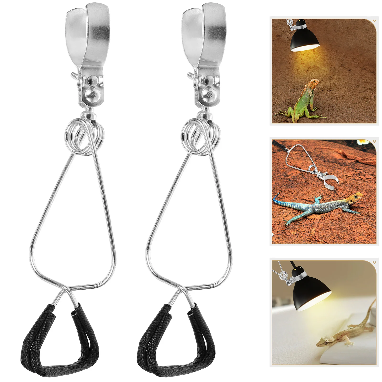 2Pcs Adjustable Reptile Lamp Fixture Clamps for Heat Lamps Aquarium Turtle Light Holder Portable Stand Adjustable Lamp Fixture
2Pcs Adjustable Reptile Lamp Fixture Clamps for Heat Lamps Aquarium Turtle Light Holder Portable Stand Adjustable Lamp Fixture