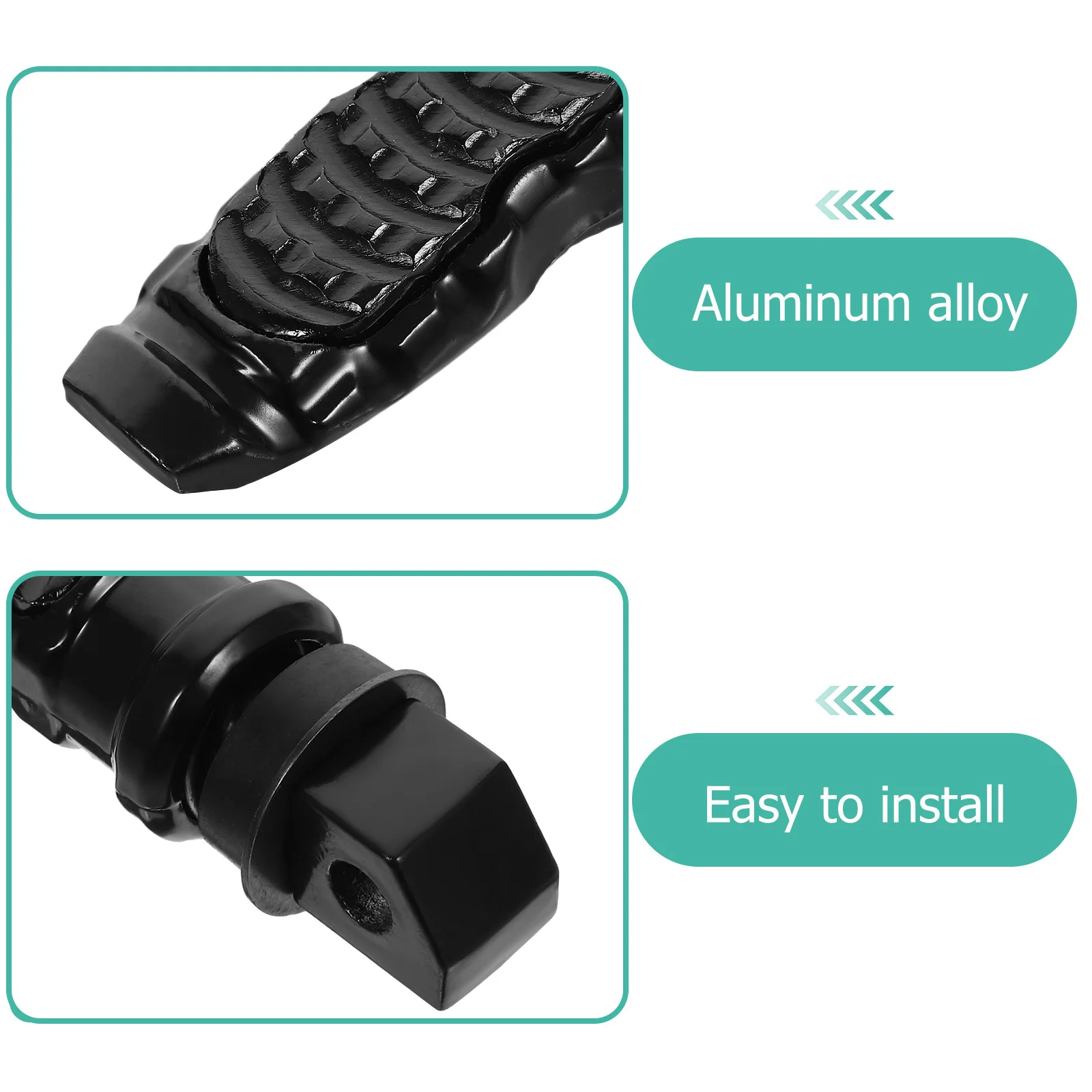 2Pcs Motorcycle Footrest Metal Pedal Rear Set Accessory Sturdy Non Deformable Material Provides Long Lasting Use
2Pcs Motorcycle Footrest Metal Pedal Rear Set Accessory Sturdy Non Deformable Material Provides Long Lasting Use