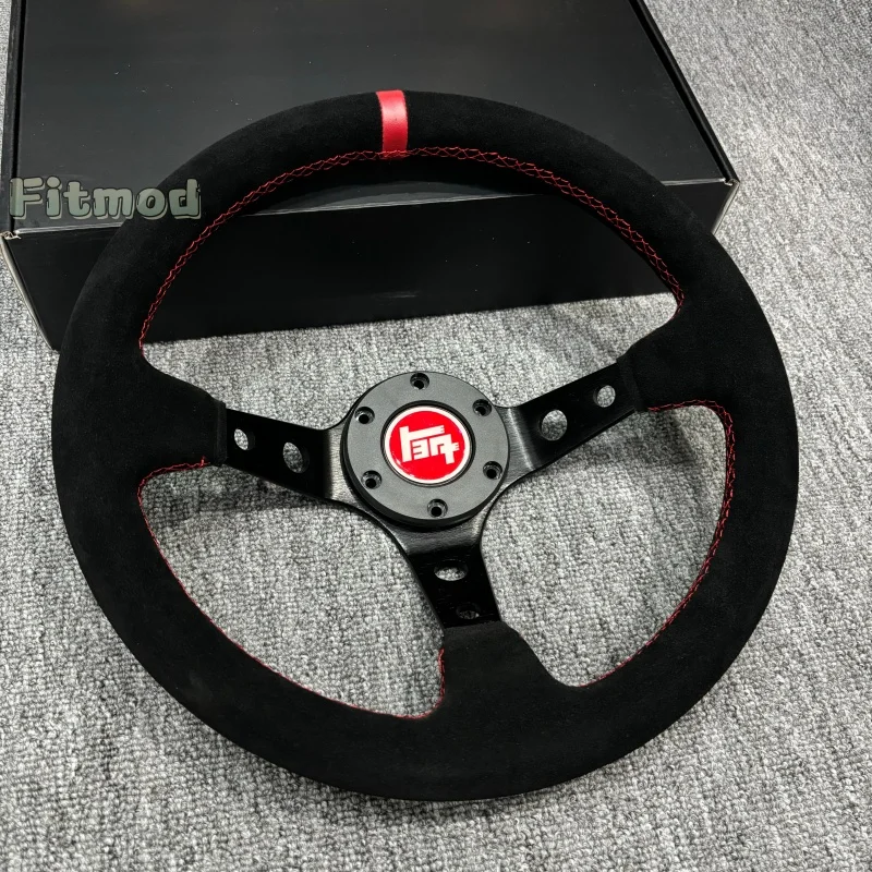 JDM Universal 12.5-inch 320mm Deep Dish Racing Steering Wheel Suede PCD 70MM
JDM Universal 12.5-inch 320mm Deep Dish Racing Steering Wheel Suede PCD 70MM