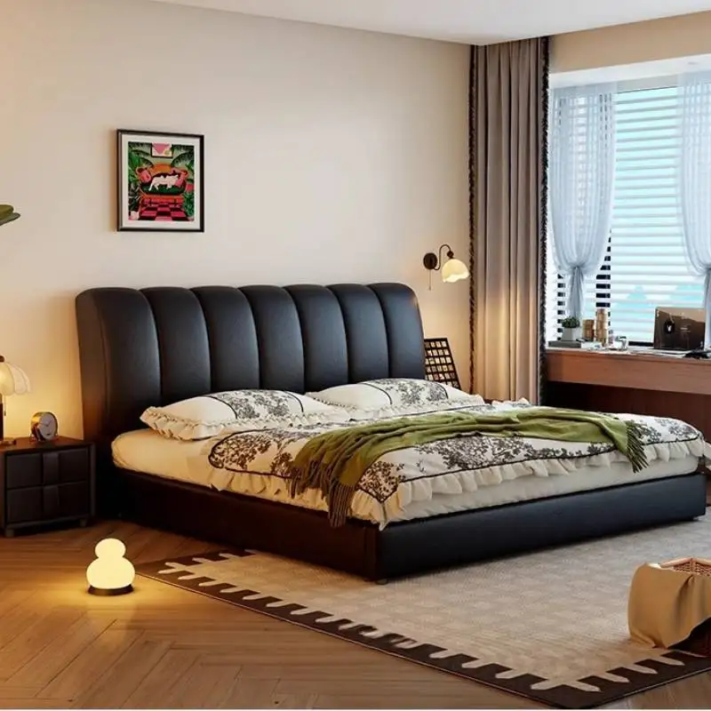 Black Design Double Bed Decoration Minimalist Pliable Storage Double Bed Frame Wooden Modern Cama Matrimonial Furniture For Home
Black Design Double Bed Decoration Minimalist Pliable Storage Double Bed Frame Wooden Modern Cama Matrimonial Furniture For Home