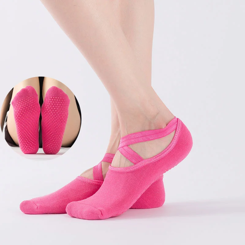 Women Yoga Socks Bandage Cotton Socks Silicone Non-slip Grip Pilates Sports Socks Ballet Dance Dance Socks Gym Fitness Socks
Women Yoga Socks Bandage Cotton Socks Silicone Non-slip Grip Pilates Sports Socks Ballet Dance Dance Socks Gym Fitness Socks