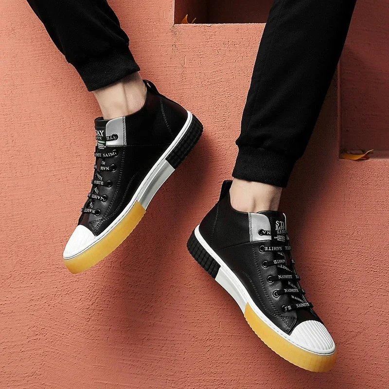 2023 Autumn High Quality Shoes for Male Lace-up Men's Vulcanize Shoes Casual Tennis Men's Sneakers Preppy Man's Sneakers
2023 Autumn High Quality Shoes for Male Lace-up Men's Vulcanize Shoes Casual Tennis Men's Sneakers Preppy Man's Sneakers